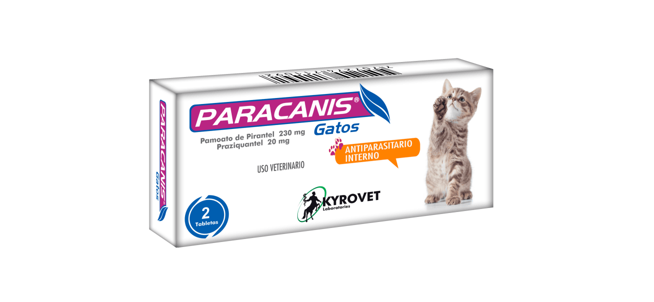 PARACANIS GATOS 2 Comprimidos Veterinarios