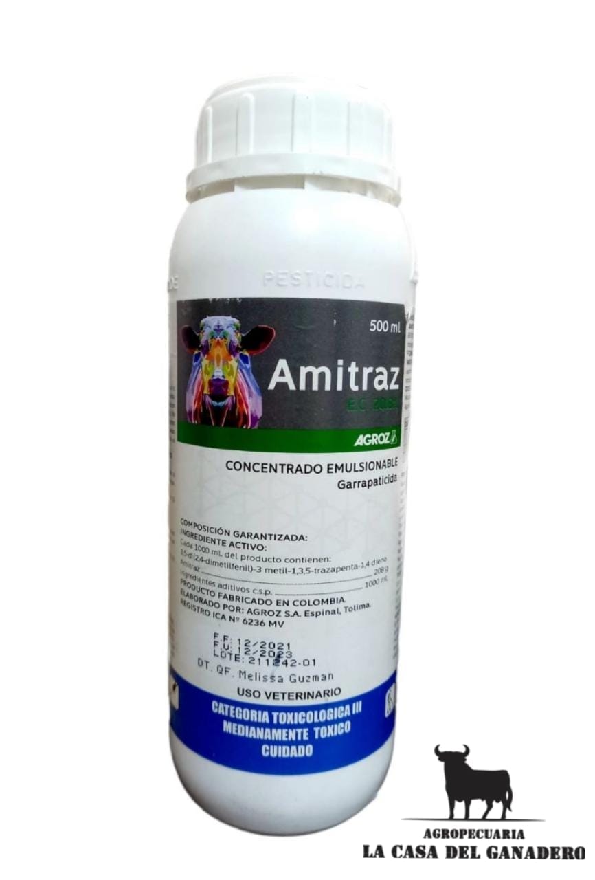AMITRAZ 20.8% 500 ML AGROZ