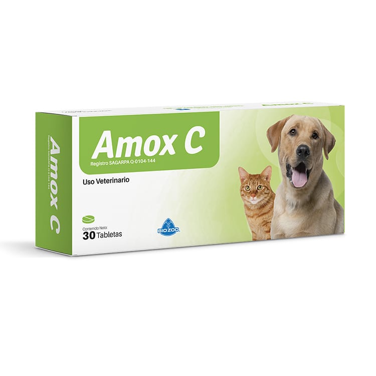 AMOX C SOBRE x 6 Comprimidos Veterinarios