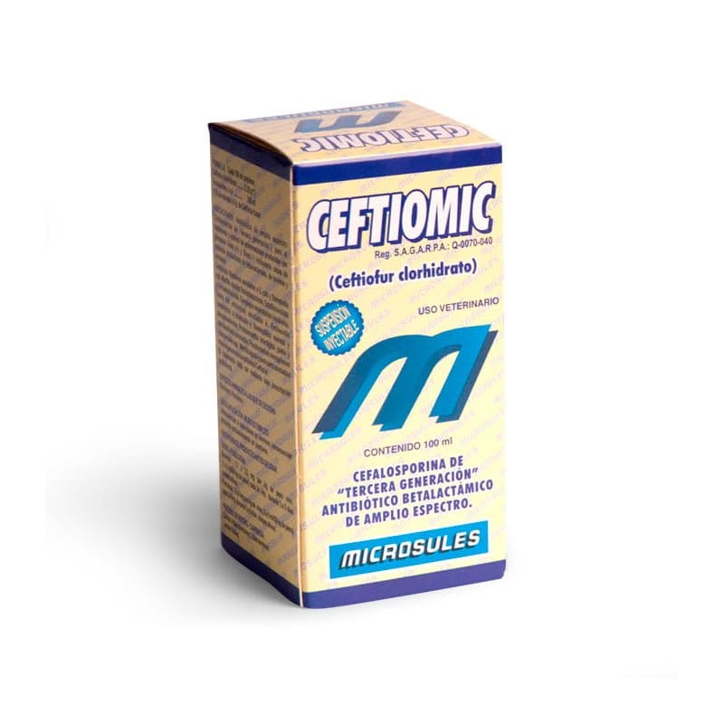 CEFTIOMIC (FRASCO POR 100 ML)