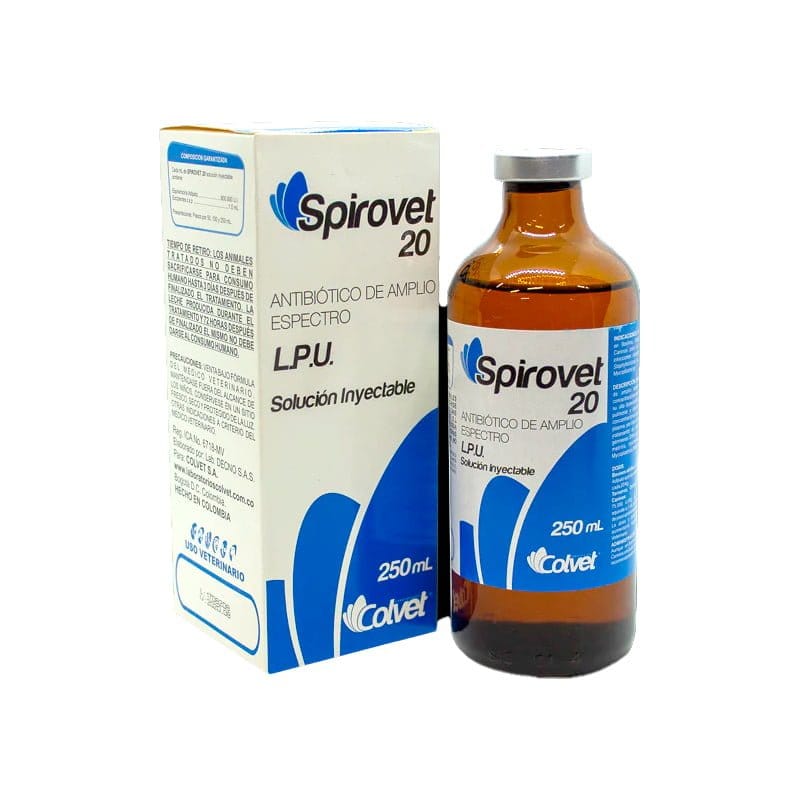SPIROVET 20% x 250 ML