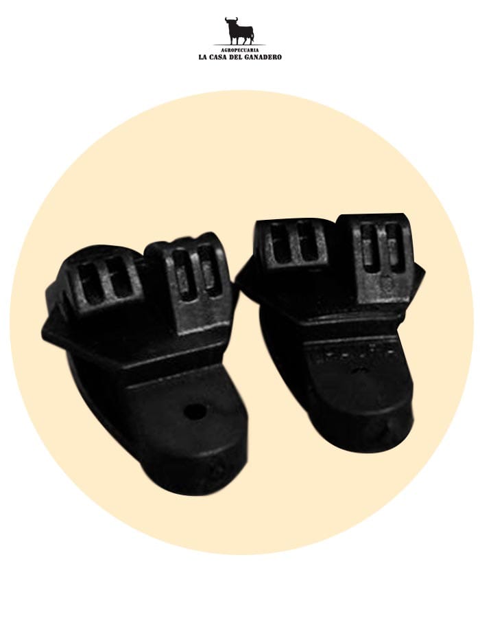 AISLADOR DOBLE U x 25 UNDS LHAURA