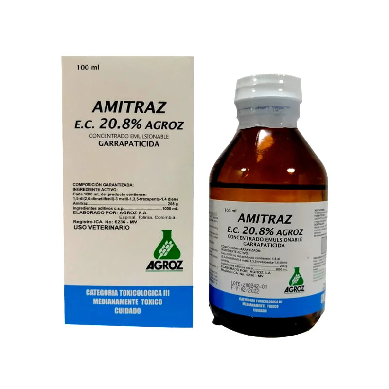 AMITRAZ 20.8% 100 ML AGROZ